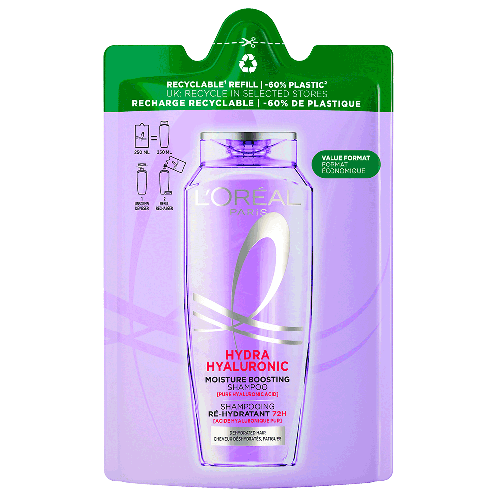 Bild: L'ORÉAL PARIS Hydra [Hyaluronic] Shampoo Nachfüllpack 