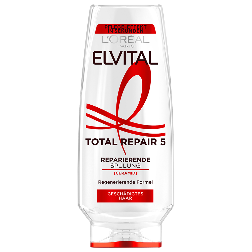 Bild: L'ORÉAL PARIS ELVITAL Total Repair 5 Reparierende Spülung 