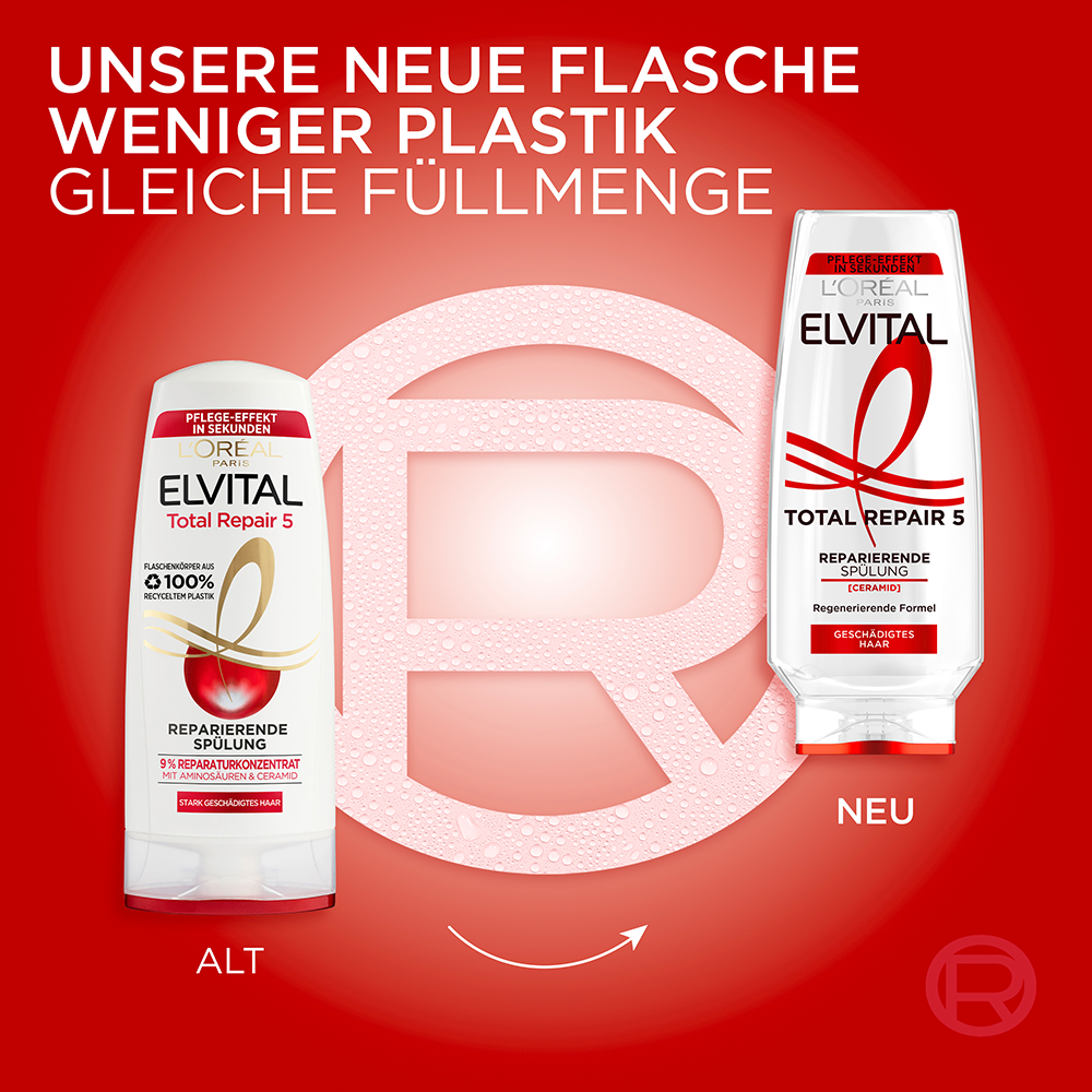 Bild: L'ORÉAL PARIS ELVITAL Total Repair 5 Reparierende Spülung 