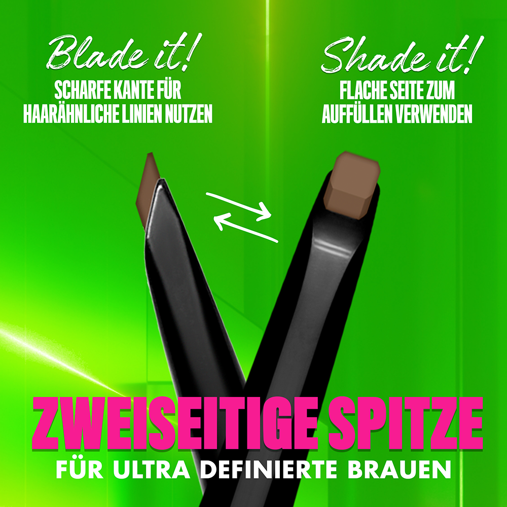 Bild: NYX Professional Make-up Blade & Shade Nano Augenbrauenstift black