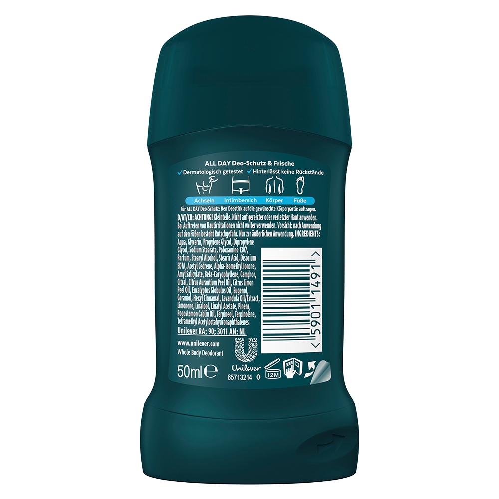 Bild: Rexona MEN Deo Stick Whole Body Ocean Rush 