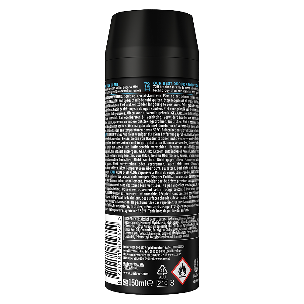 Bild: AXE Bodyspray Fine Fragrance Indigo Haze 