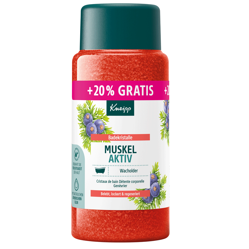 Bild: Kneipp Badekristalle Muskel Aktiv 