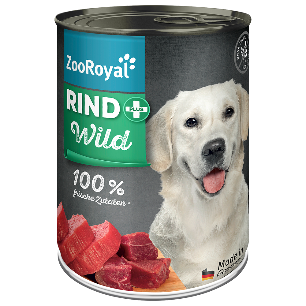 Bild: ZooRoyal Hundefutter Rind plus Wild 