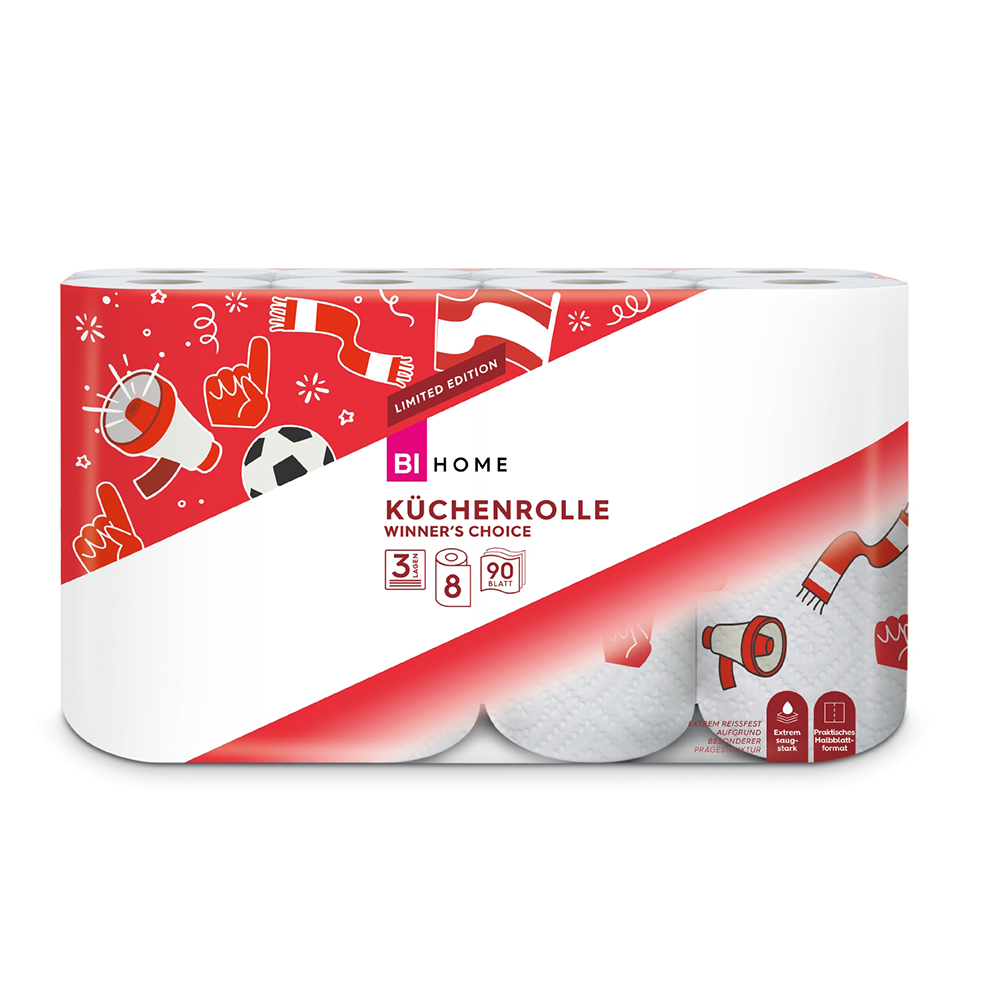 Bild: BI HOME Küchenrolle Winner's Choice Limited Edition 