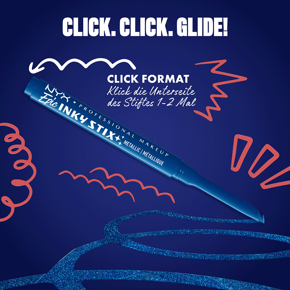 Bild: NYX Professional Make-up Epic Inky Stix Cream Gel Eyeliner Turbo Teal 8