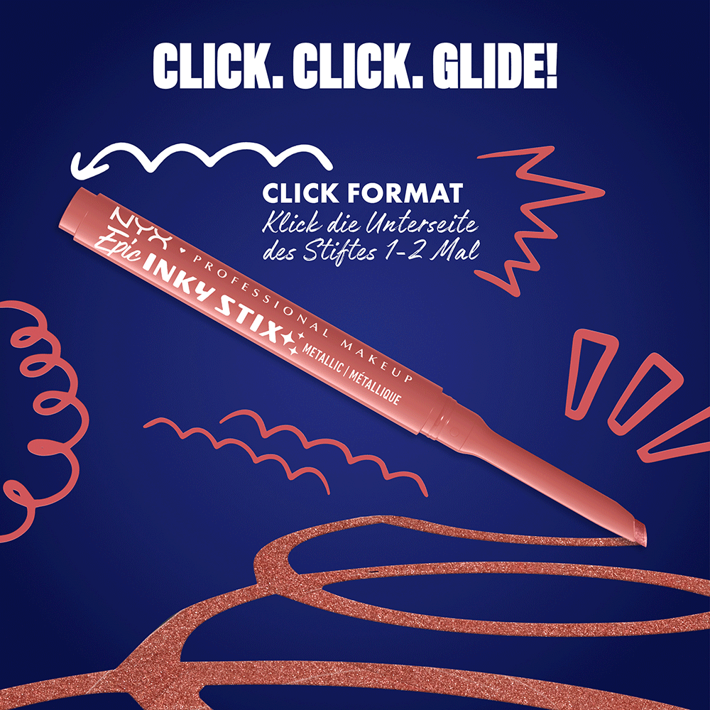 Bild: NYX Professional Make-up Epic Inky Stix Cream Gel Eyeliner Blush Byte 12