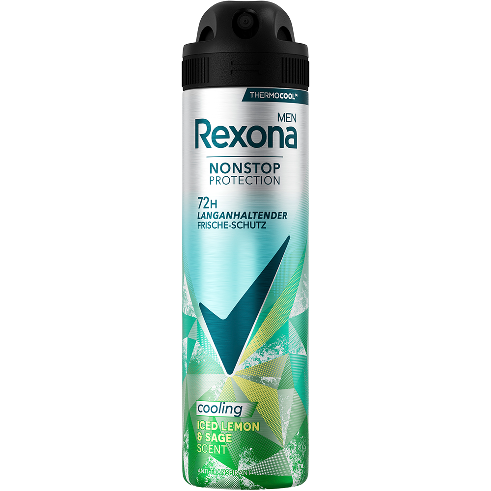 Bild: Rexona MEN Deo Spray Thermocool Non Stop Protection Iced Lemon 