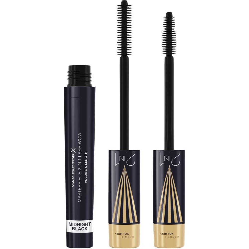 Bild: MAX FACTOR Mascara Masterpiece 2in1 Lash Brow Volume & Length 