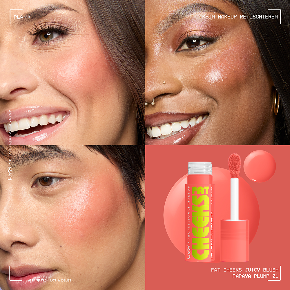 Bild: NYX Professional Make-up Fat Cheeks Blush Papaya Plump 1