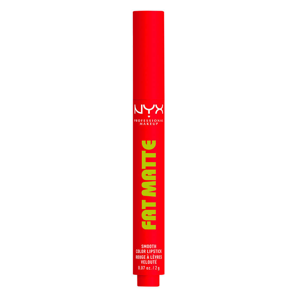 Bild: NYX Professional Make-up Fat Matte Smooth Lippenstift Fuzzy Flame