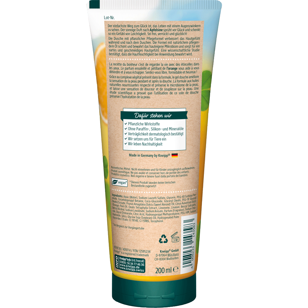 Bild: Kneipp Aroma Pflegedusche Sei frei, verrückt und glücklich! 