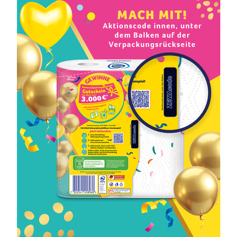 Bild: Zewa Toilettenpapier Simply Soft Kamille