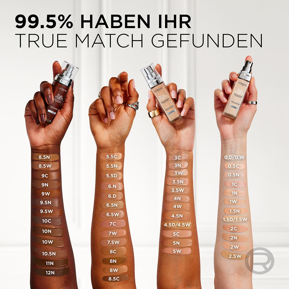 Bild: L'ORÉAL PARIS True Match Foundation 1.5N