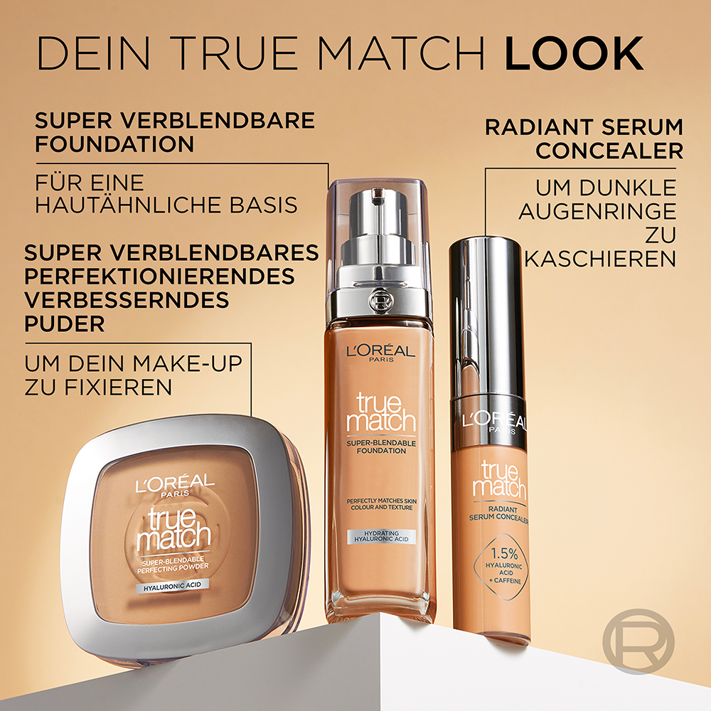 Bild: L'ORÉAL PARIS True Match Foundation 1.R/1.C