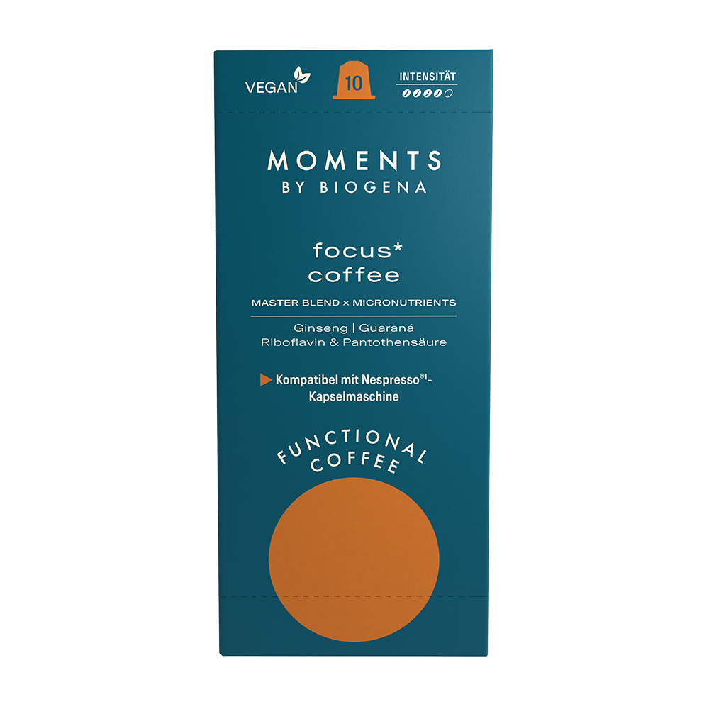 Bild: Biogena Moments Focus Coffee 