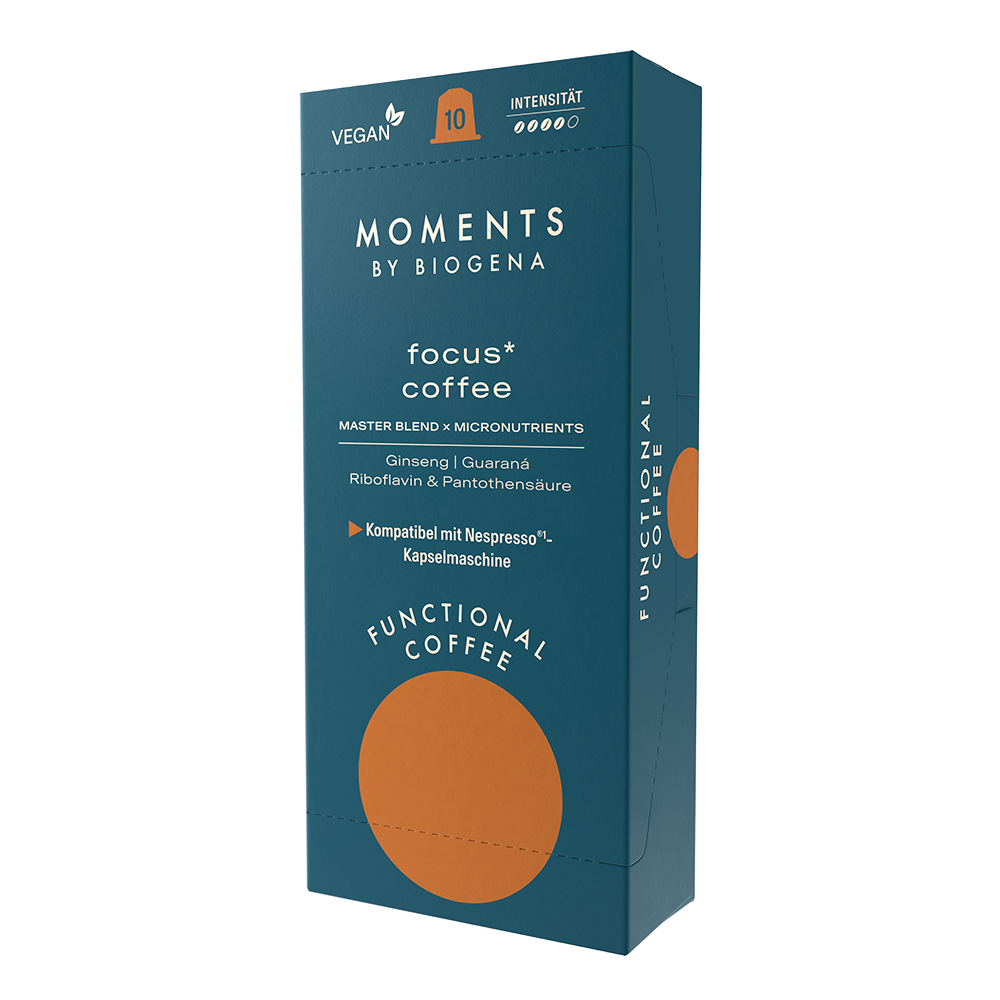 Bild: Biogena Moments Focus Coffee 