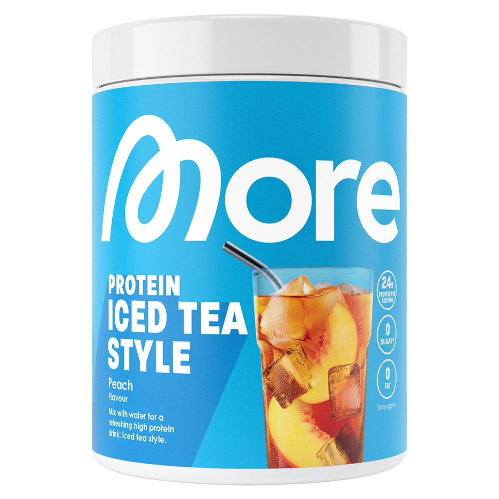 Bild: More Protein Iced Tea Style Peach Flavour 
