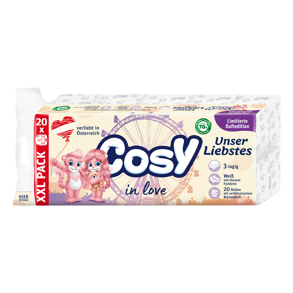 Bild: Cosy Unser Liebstes Toilettenpapier Limitierte Duftedition Vanille