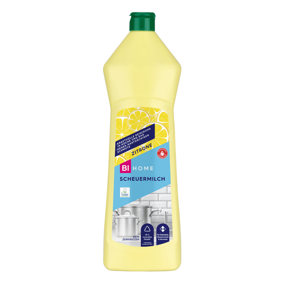 Bild: BI HOME Scheuermilch Zitrone 