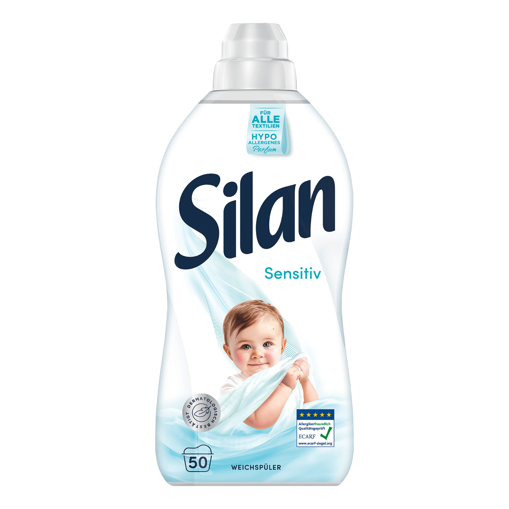Bild: Silan Weichspüler Sensitiv & Baby 