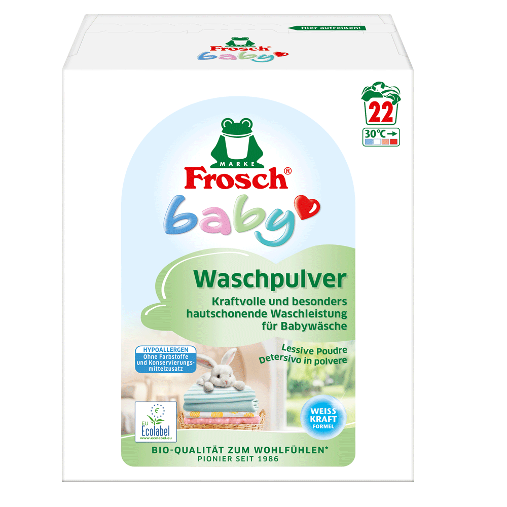 Bild: Frosch Baby Waschpulver 