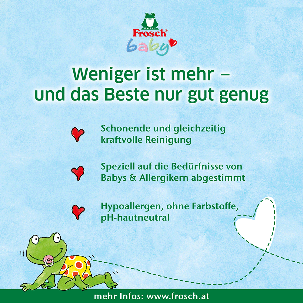 Bild: Frosch Baby Waschpulver 