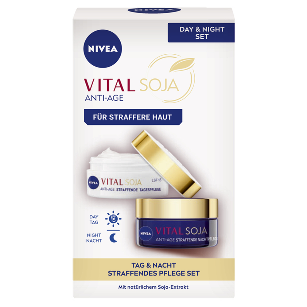 Bild: NIVEA VITAL Soja Anti-Age Pflegeset