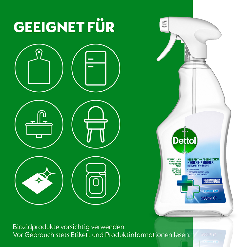 Bild: Dettol Desinfektions Reiniger 