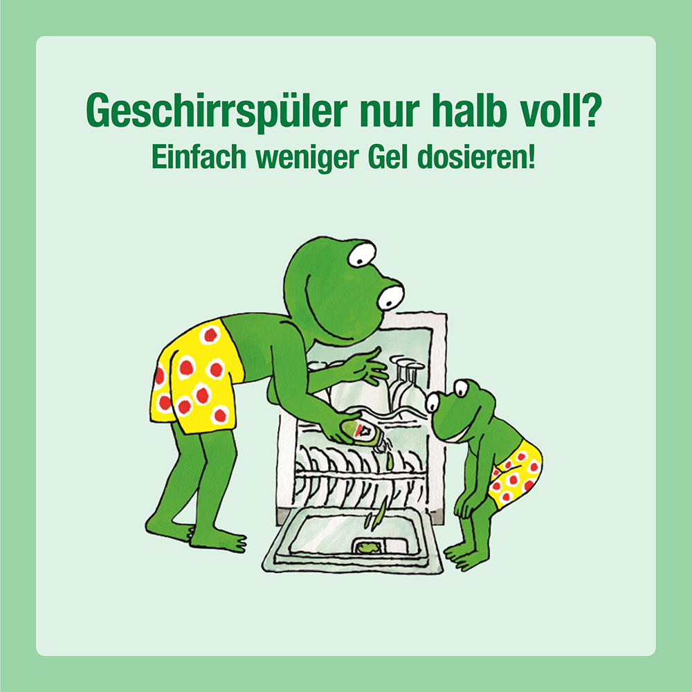 Bild: Frosch Maschinengeschirrspül-Gel All-in-1 Limone 