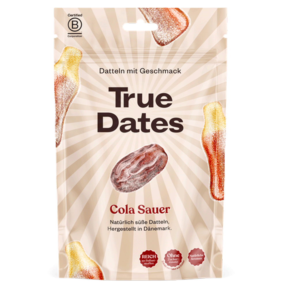 Bild: True Dates Datteln Cola Sauer