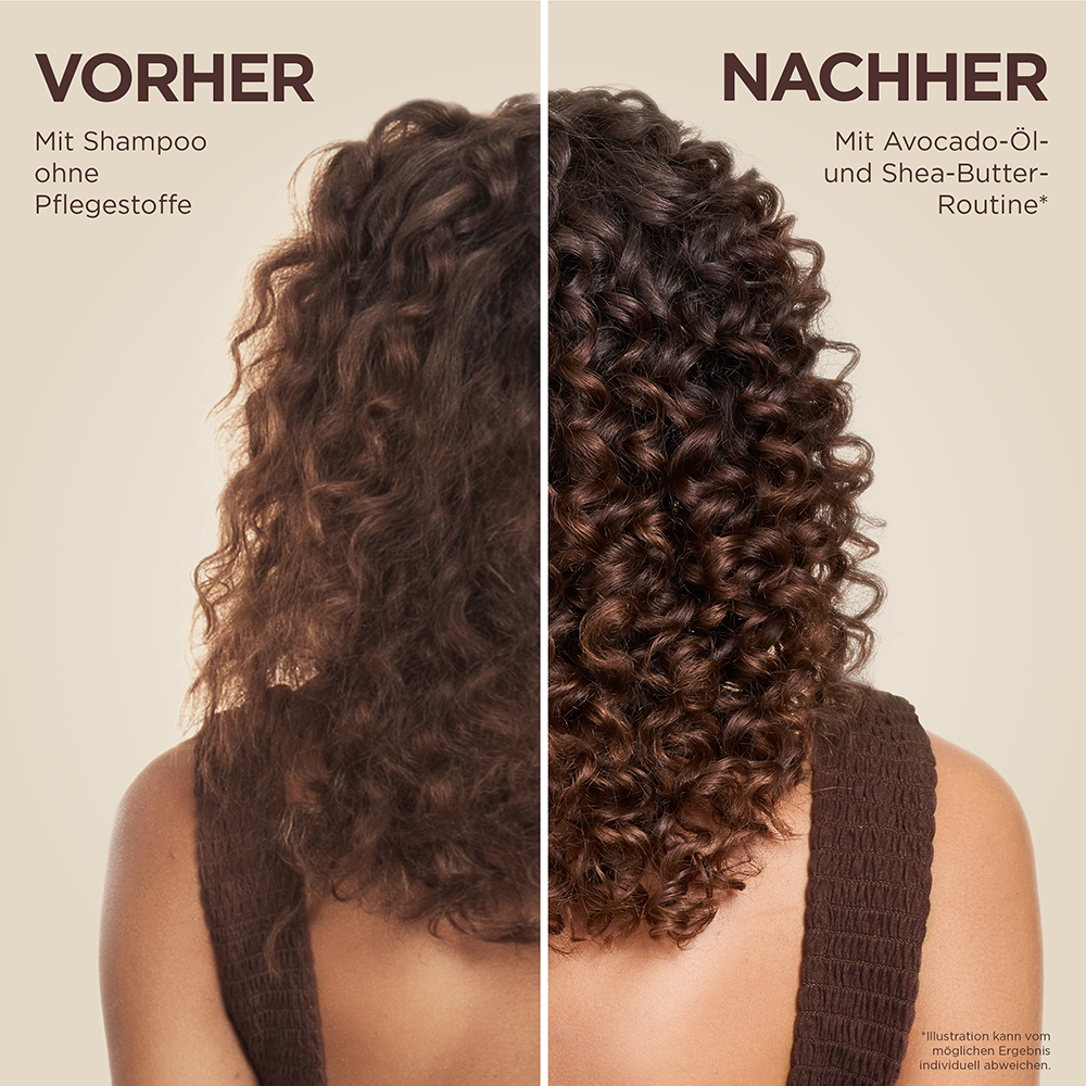 Bild: GARNIER Wahre Schätze 1-Minute Haarkur pures Avocado-Öl & Sheabutter
