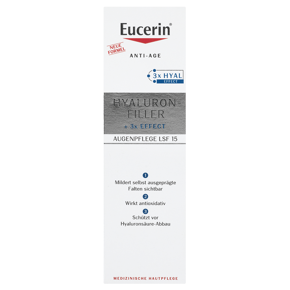 Bild: Eucerin Augenpflege Hyaluron Filler Anti-Age LSF 15