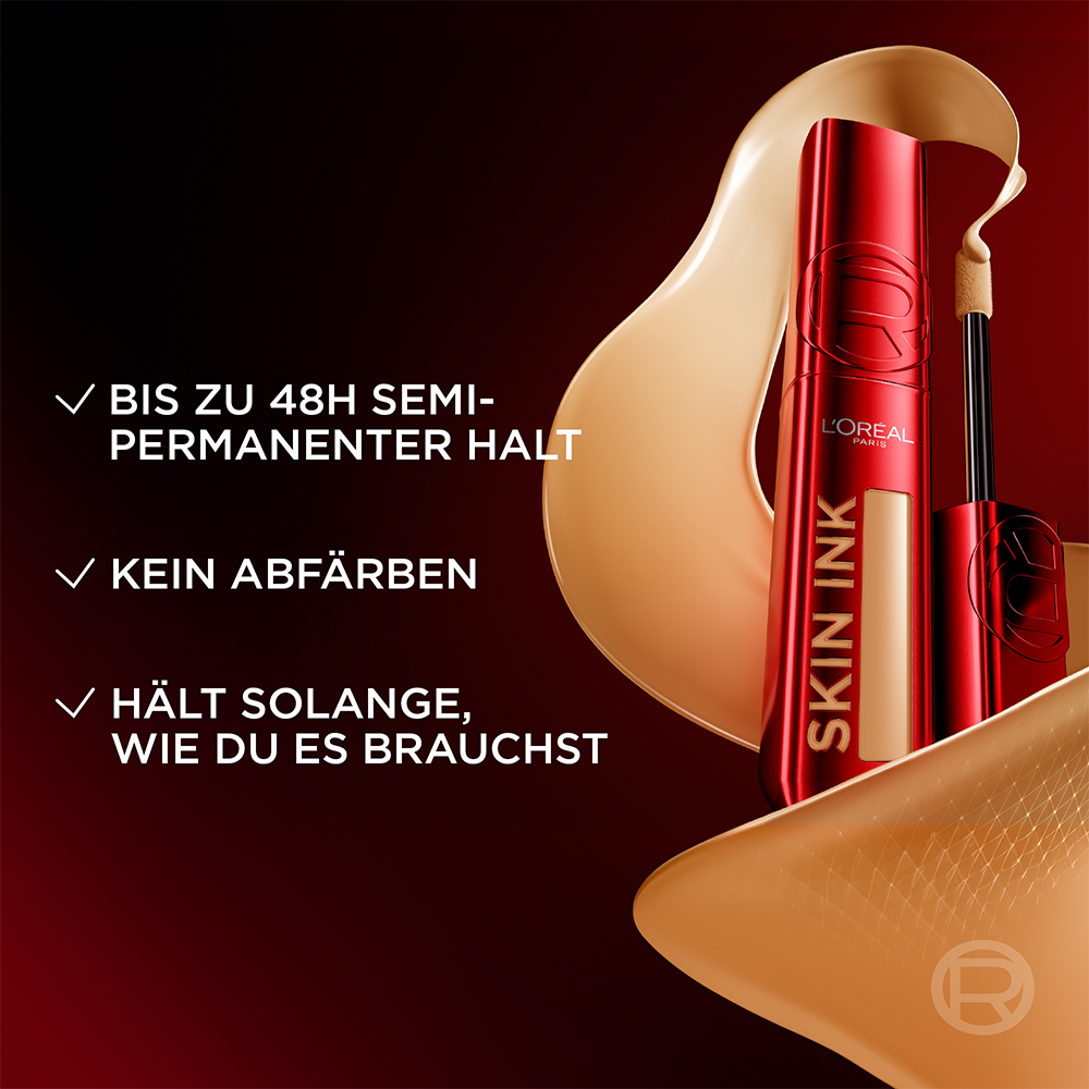 Bild: L'ORÉAL PARIS Infaillible Skin Ink Foundcealer 140