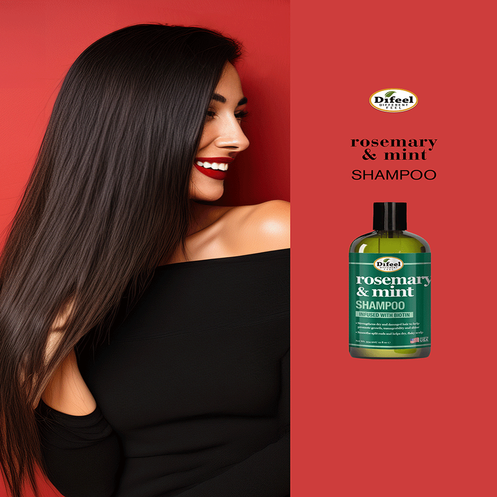 Bild: Difeel Shampoo Rosemary and Mint 