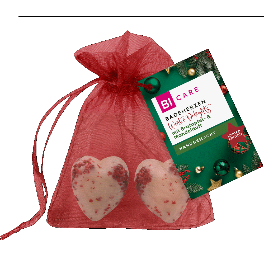 Bild: BI CARE Badeherzen Winter Delights 