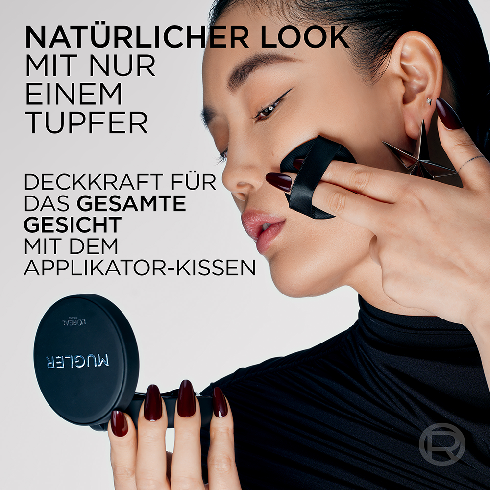 Bild: L'ORÉAL PARIS Mugler Soft Glow Cushion Foundation 9