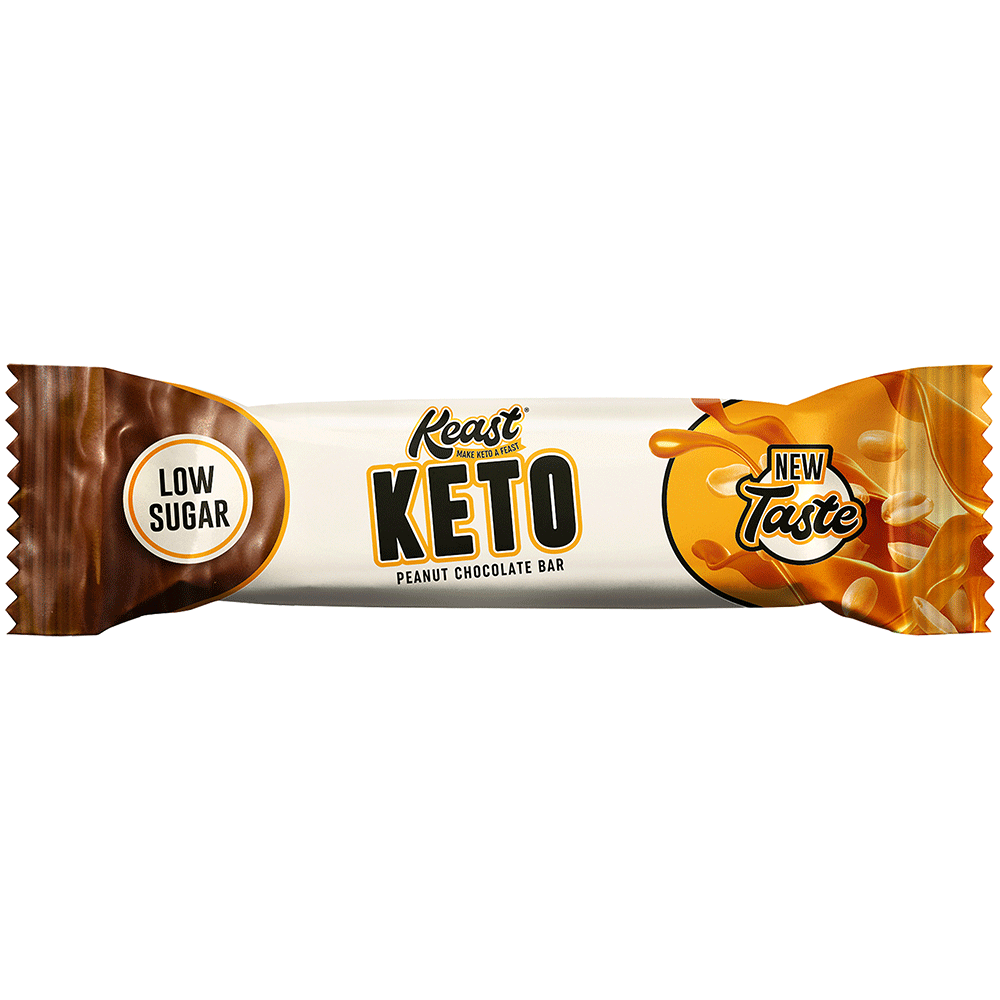 Bild: KETO Peanut Chocolate Riegel