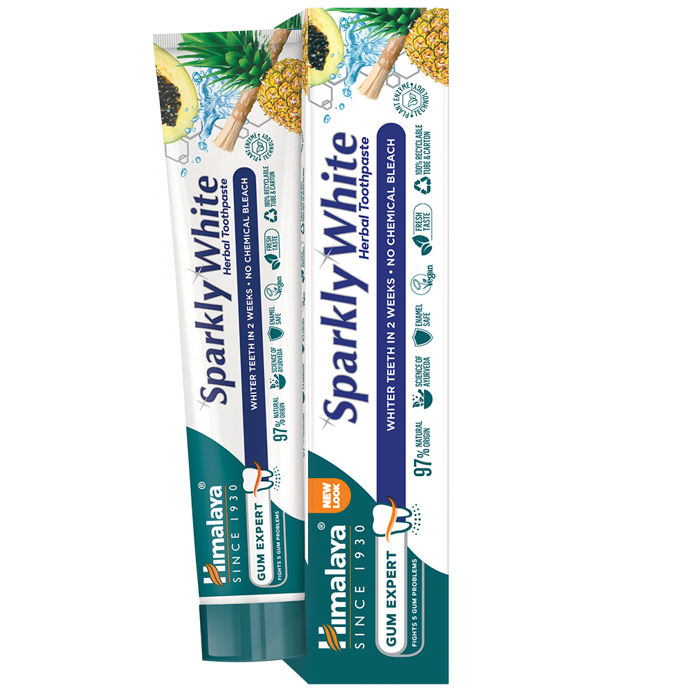 Bild: Himalaya Zahncreme Sparkly White 