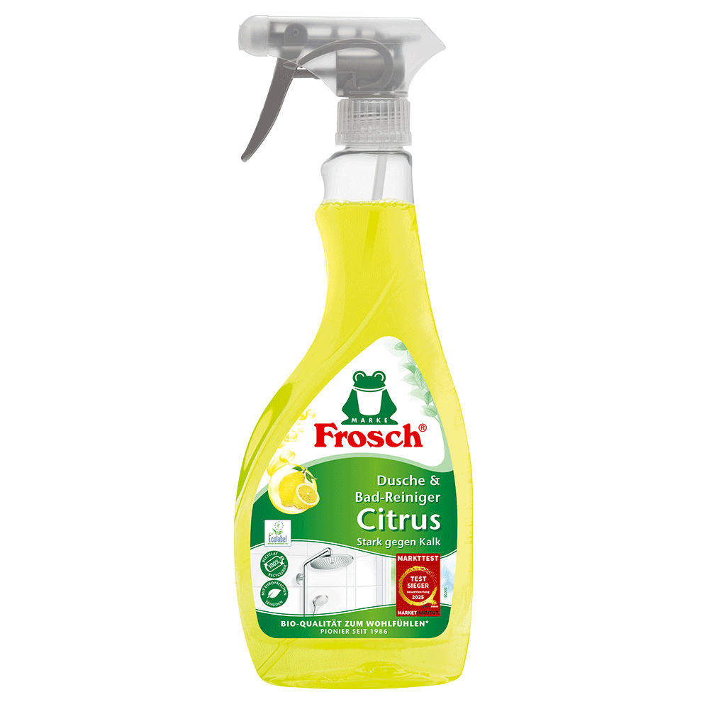 Bild: Frosch Dusche & Bad-Reiniger Zitrone 