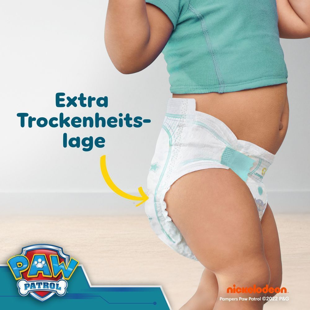 Bild: Pampers Baby-Dry Paw Patrol Edition Größe 3, 6kg-10kg, Monatsbox 
