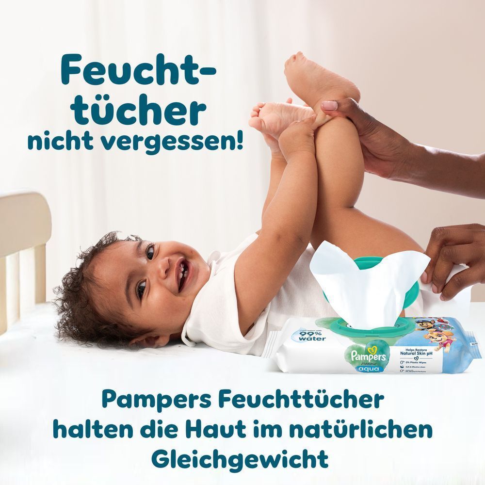 Bild: Pampers Baby-Dry Paw Patrol Edition Größe 3, 6kg-10kg, Monatsbox 