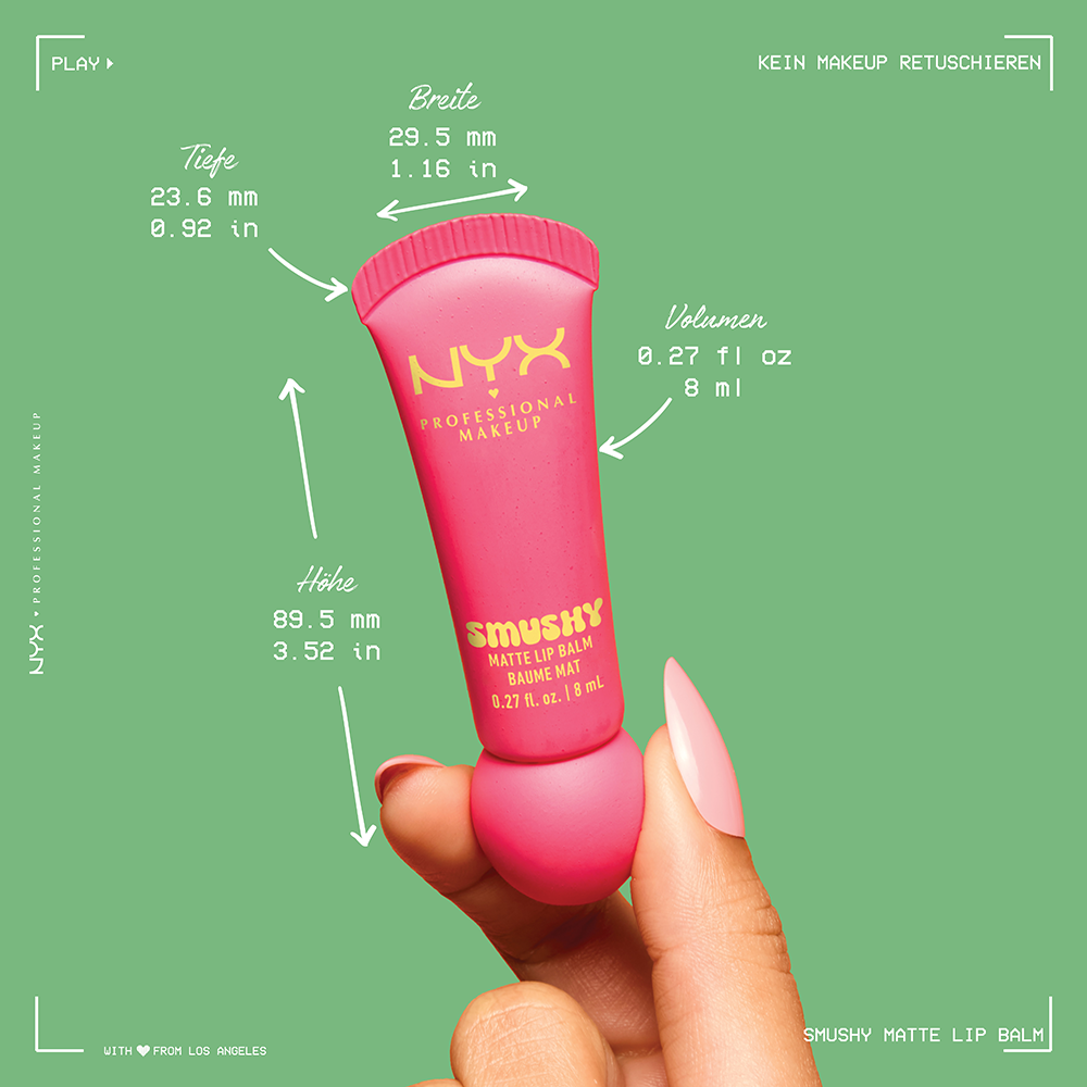 Bild: NYX Professional Make-up Smushy Matte Lip Balm 03