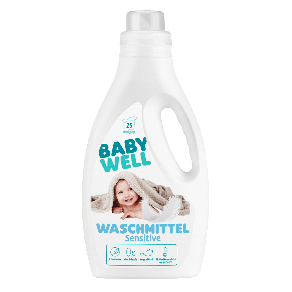 Bild: BABYWELL Waschmittel Sensitive 