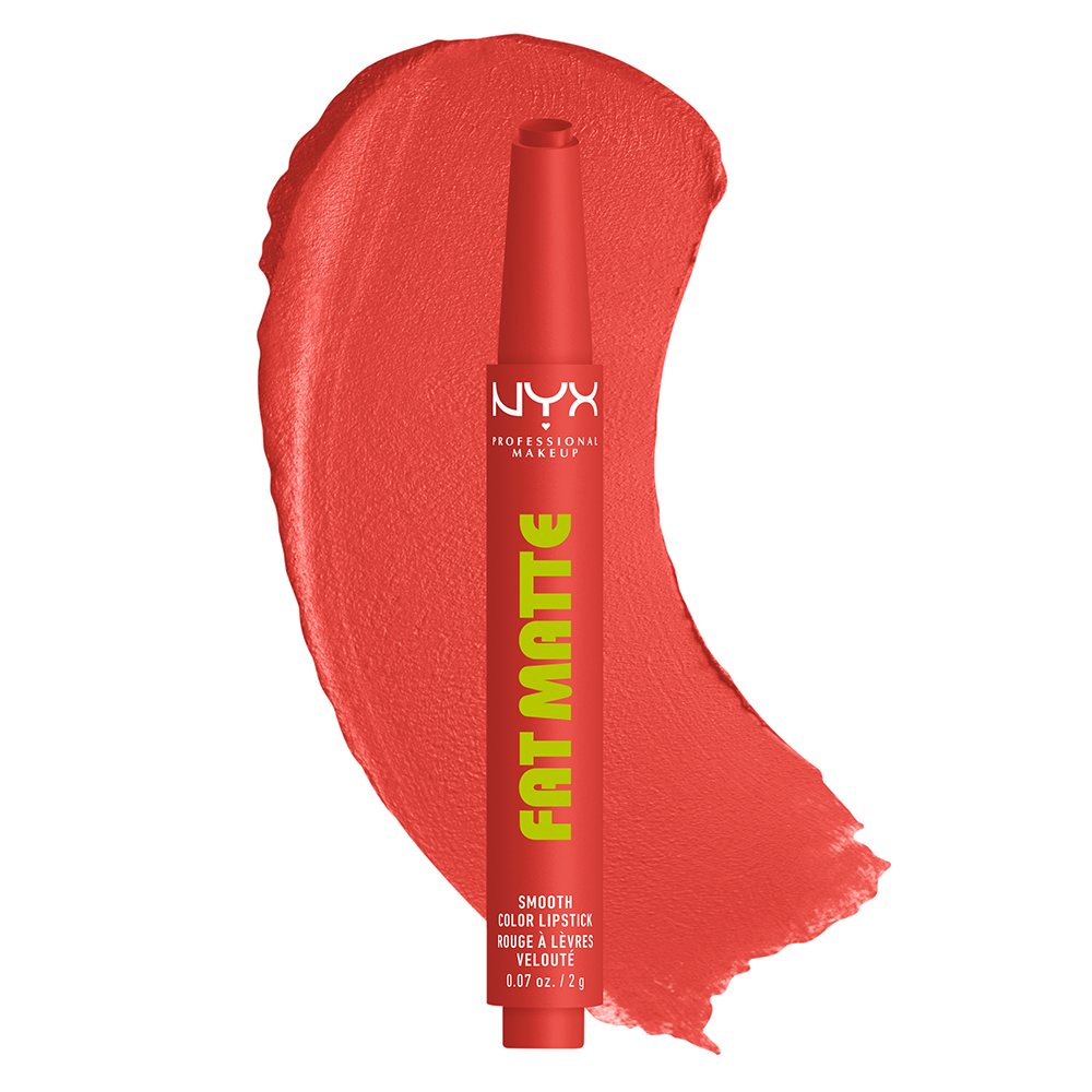 Bild: NYX Professional Make-up Fat Matte Smooth Lippenstift Mauve Cloud