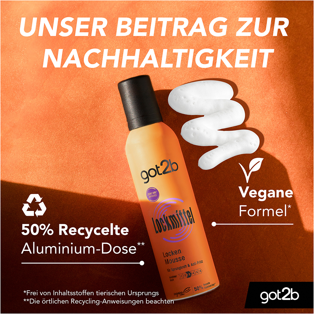 Bild: Got2b Curlz Schaumfestiger Lockmittel Locken Mousse 