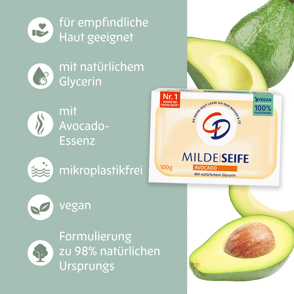 Bild: CD Milde Seife Avocado 
