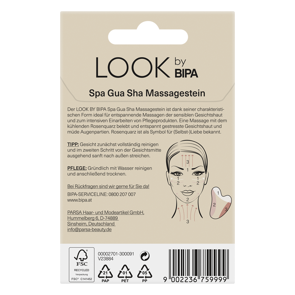 Bild: LOOK BY BIPA Spa Gua Sha Massagestein