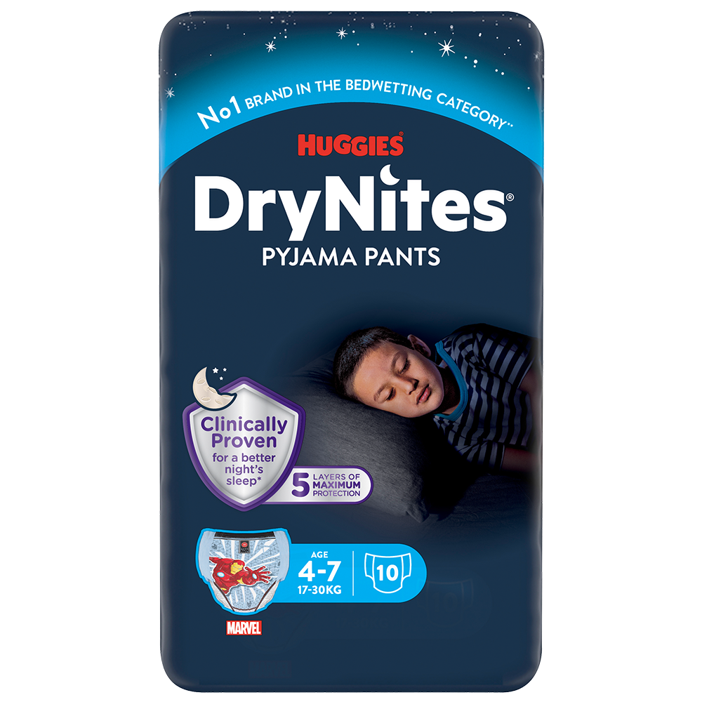 Bild: DryNites Pyjamahöschen 4-7 Jahre 