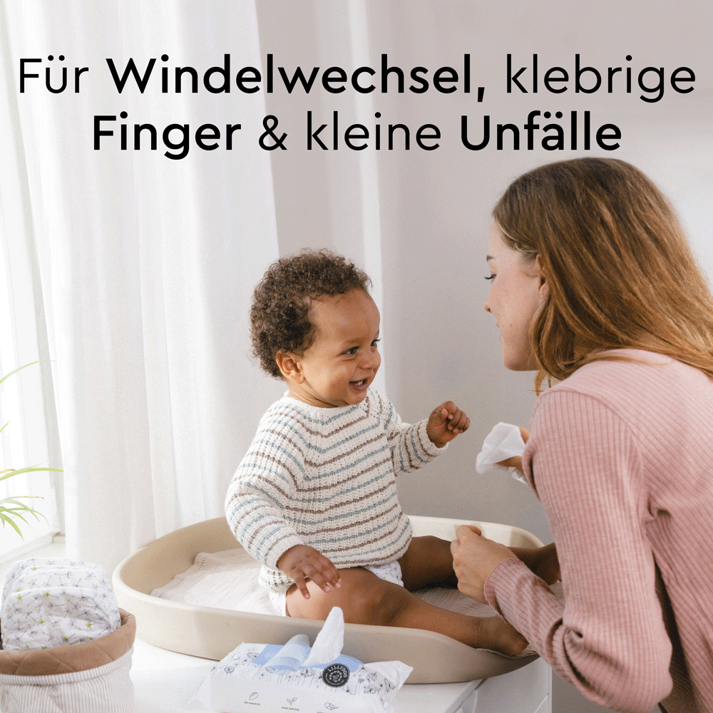 Bild: LILLYDOO Feuchttücher 99% Wasser